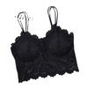 Plus Size Lace Strapless Bandeau Camisole with Chest Pads Anti-Exposure