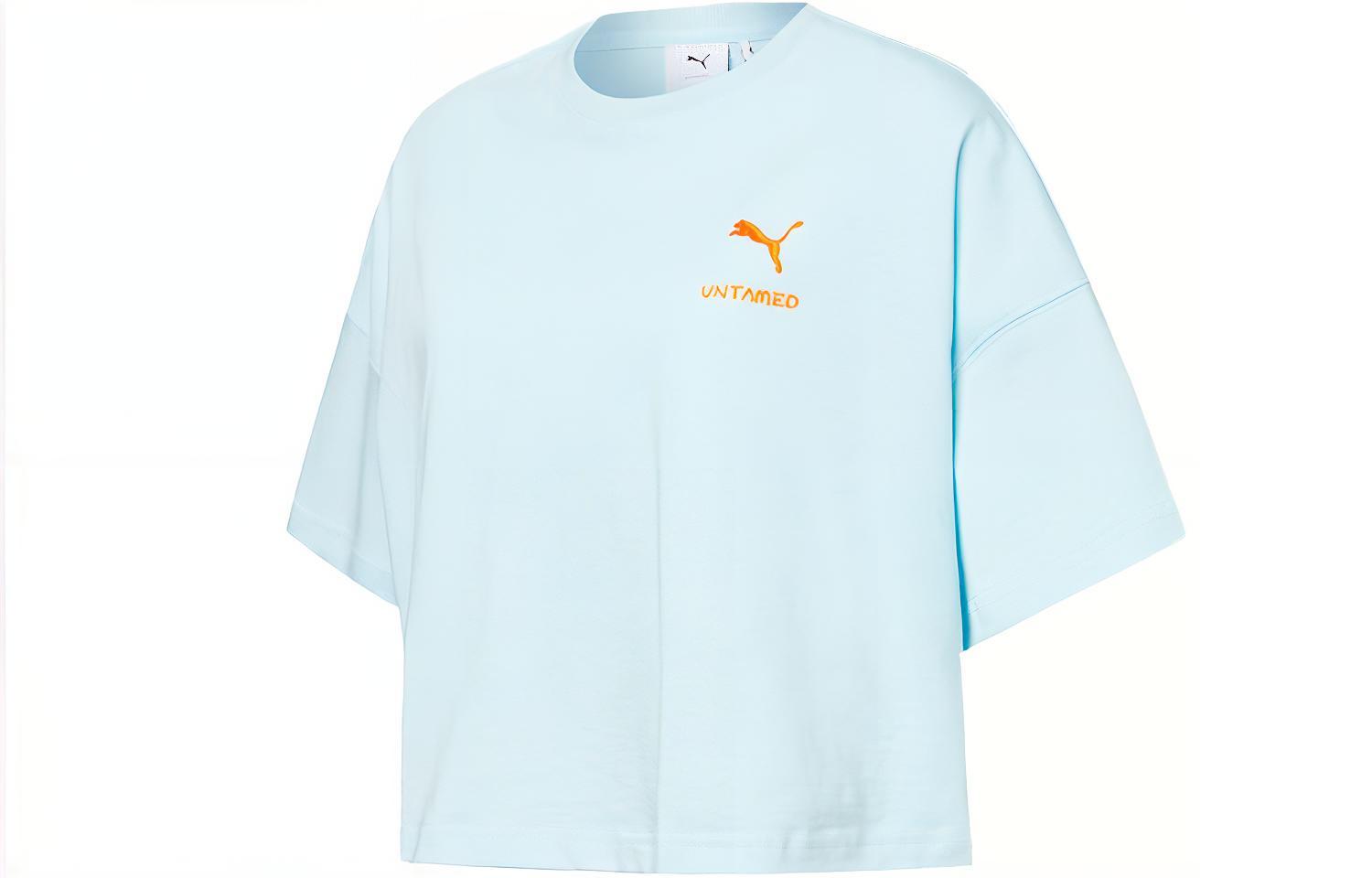 PUMA x THE BEAST T Shirt Women s Blue 533988-50 M