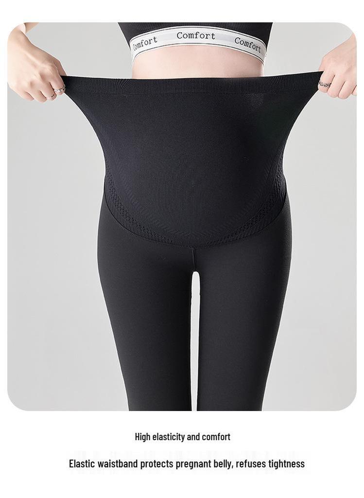 2025 Maternity Shark Pants - Spring & Autumn Yoga Base Pants