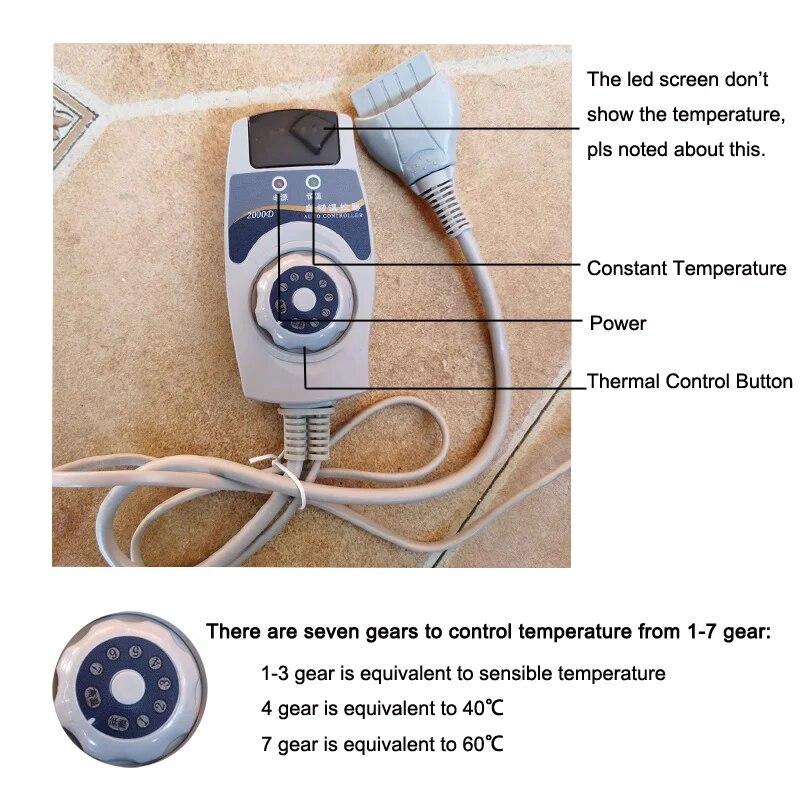 New Infrared Heating Mat Natural Jade Tourmaline Massage Cushion Pain Relief Back Waist Relieve Muscle Health Care Seat Pad 220V