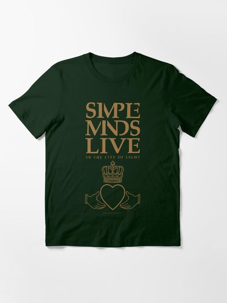 Simple Minds Simple Minds - Live In the City of Light Logo Essential T-Shirt