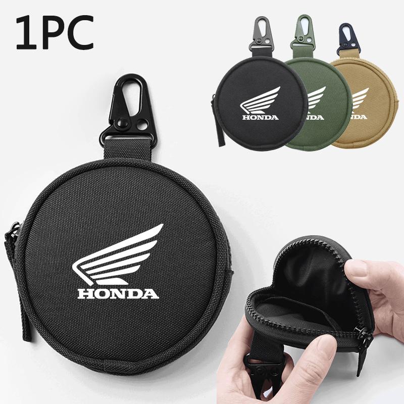 Motorcycle Logo Storage Bag Key Coin Bank Card Wallet Holder For Honda Hornet 600 250 CB500X NC750X PCV Forza 125 CB650R CBR 954 EB1