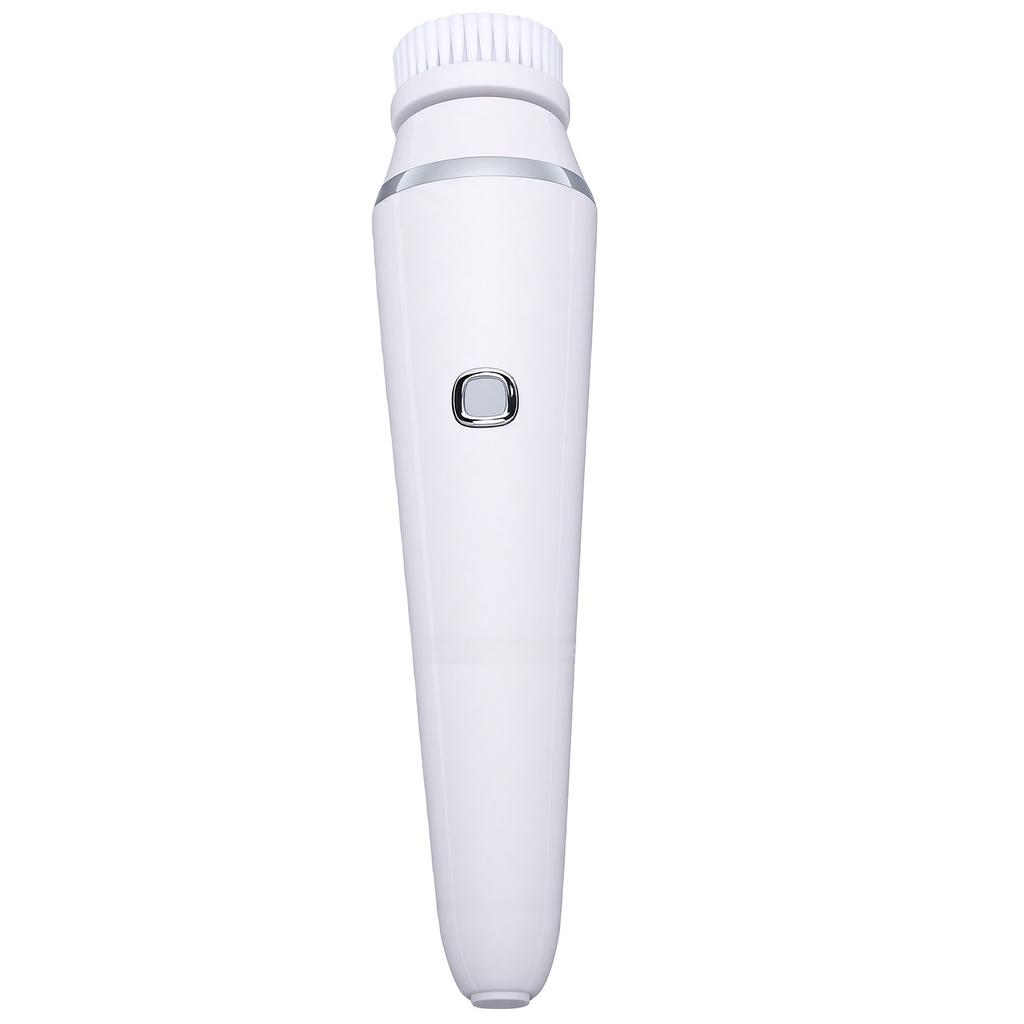 Facial Cleansing Brush Massage Exfoliation Rotating Electric Face Scrubber with 4 Brush Heads for Deep Pore Cleaning
