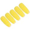 5Pcs Latex Squeaky Dog Toy Corn Shape Corn Shaped Dog Toy Puppy Teething Toy  Pet Self Entertainment