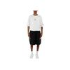 Jordan Logo Patch Drawstring Straight-Leg Shorts Men Bottoms Black DV6964-010