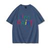 Valentinstag Partner Outfits Ich liebe es, mit den Fingern zu malen Ich bin Farbe T-Shirt Niedliches Herz Bunter Buchstaben Design Partner Shirt