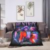 Kpop Demon Hunters  Huntrix  Blanket  Flannel Funny Breathable Throw Blanket for Home Textile Decor
