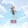 Anime Sword Art Online 15 cm Acrylic Standing Character Model Desktop Decoration Kirito Asuna Leafa Sinon Yuuki Alice Gift