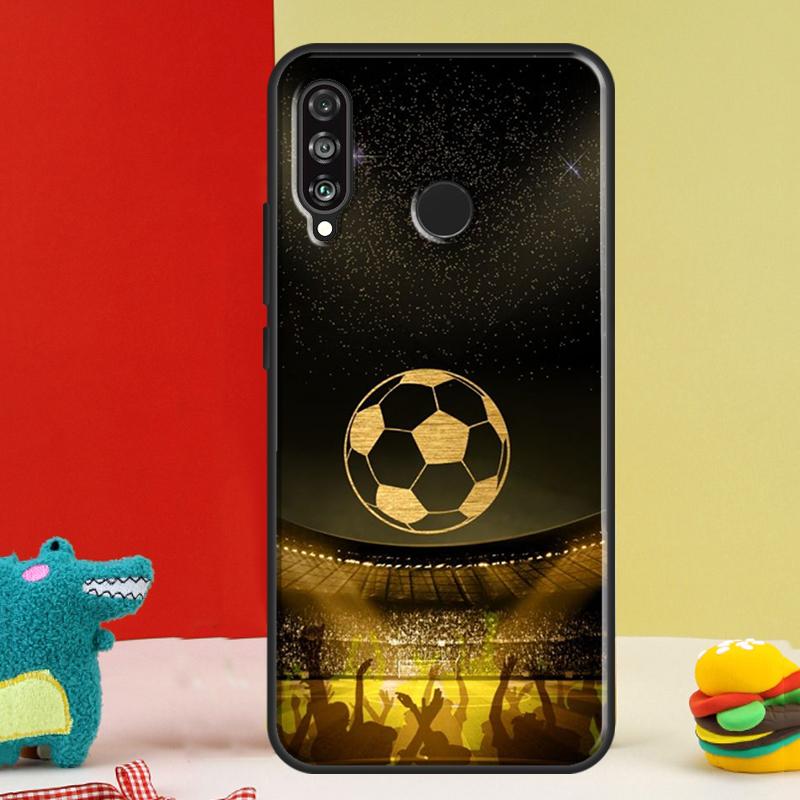 Football Soccer Ball For Huawei Nova Y91 Y90 Y60 Y70 Y72 Y61 9 10 SE 12i 12s 11i 5T P60 Pro P20 P30 P40 Lite Case
