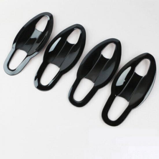 Cover trim exterior side door bowl 2012-2016 Black titanium For HONDA CR-V CRV