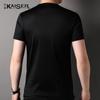 Kaiser Men's Linen Blend Round Neck T-Shirt KS7200