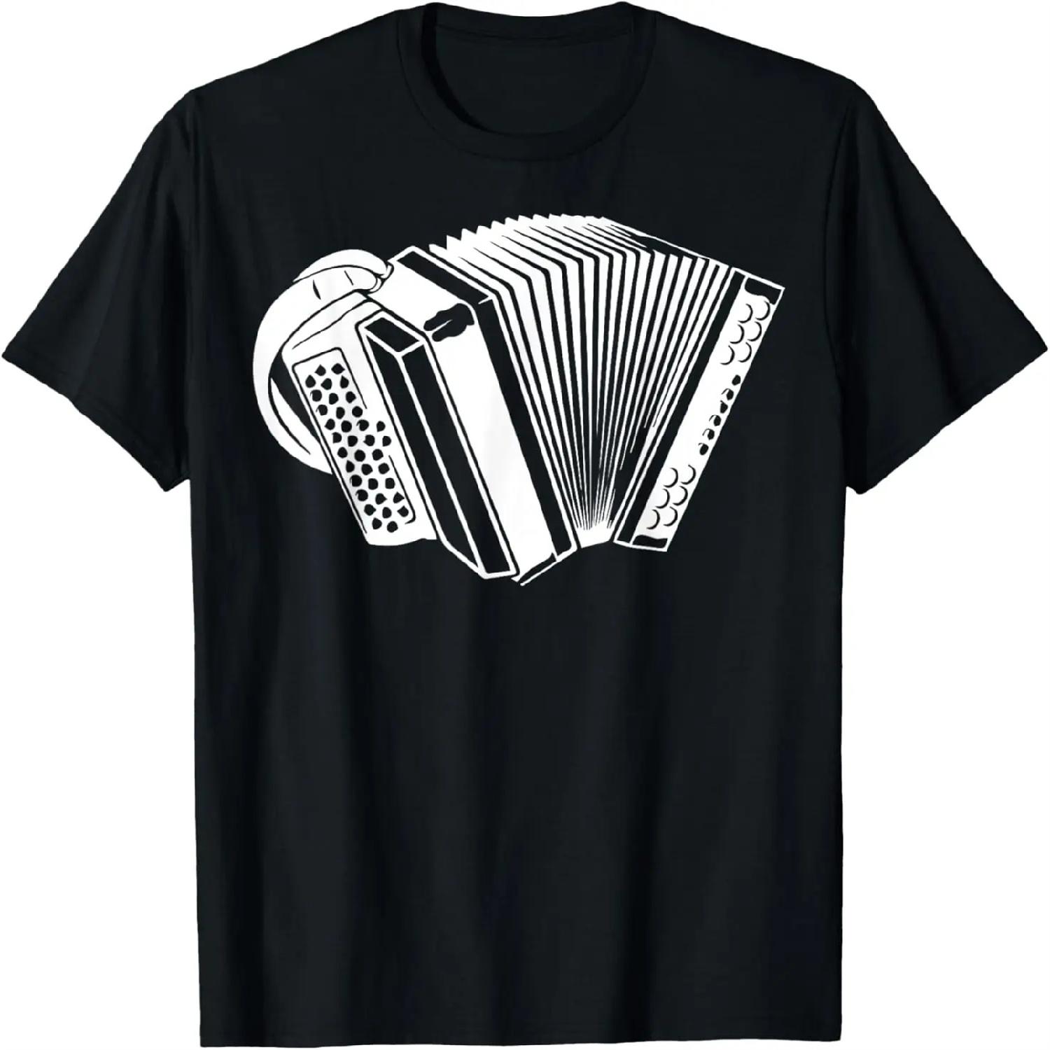 

Graphic Accordion Instrument Men Women Hobby Learn Musician T-Shirt XXXXXL різнокольоровий