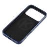 KIGC For iPhone 17 Pro Max Case Leather + PC + TPU Electroplating Phone Cover with Card Holder