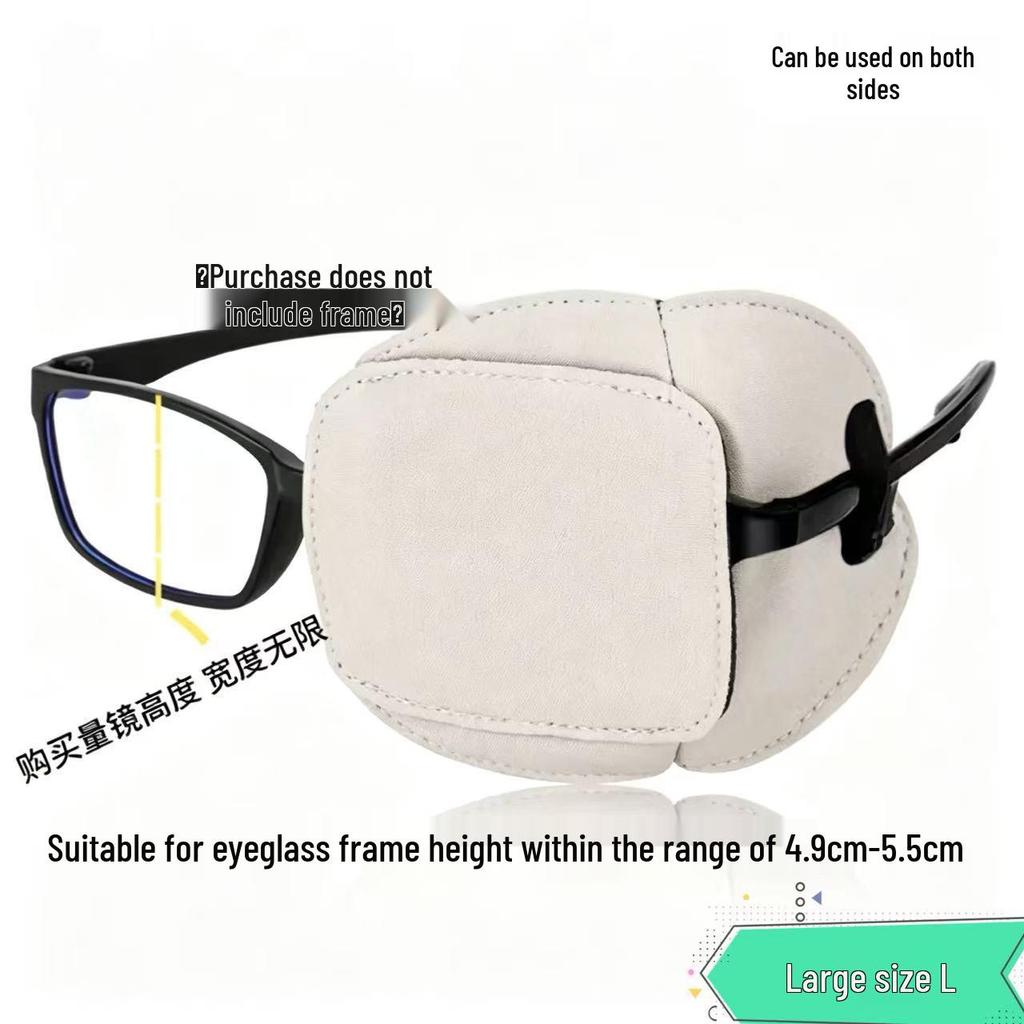 3D Monocular Eye Patch for Children's Amblyopia Training: Light-Blocking Vision Correction & Strabismus Cover