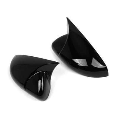 2pcs Side Mirror Cover Door Wing Mirror Cover Cap Replacement for VOLKSWAGEN GOLF MK6 HATCHBACK