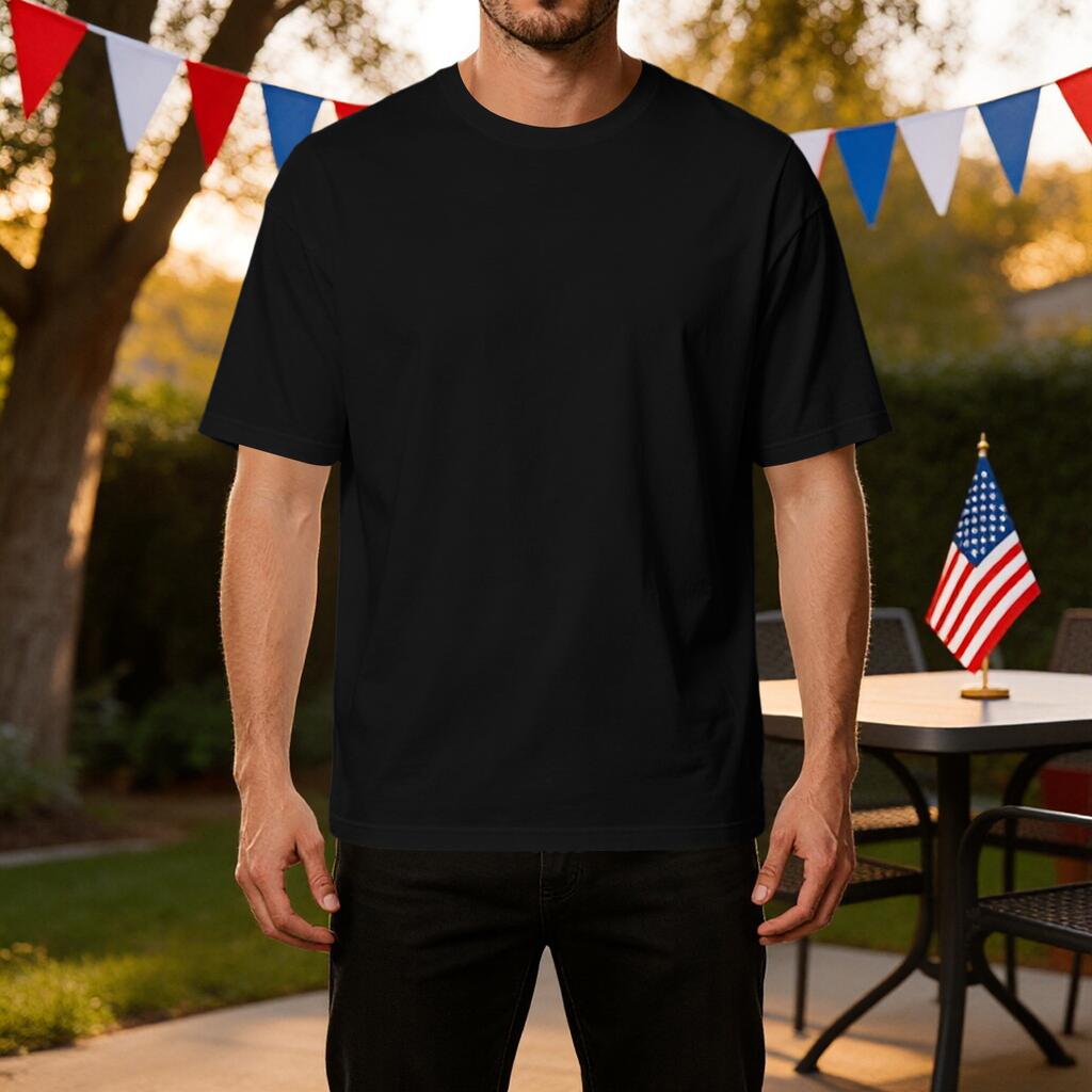 Men's Casual Short Sleeve T-Shirt Crew Neck Relaxed Fit Lightweight Plain Cotton Tee for Everyday Wear Sport and Leisure