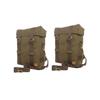 Royal Enfield Desert "Military Pannier Bag Pair With Mount Fit For Shotgun 650"