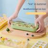 Silicone Ice Cube Tray With Quick-Release Press Design Food Grade Material Multifunctional Storage Ice Mold For Home Outdoor Kitchen Use