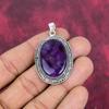 Amethyst Pendant Gemstone Jewelry, 925 Solid Sterling Silver Pendant, Gift For Women Handmade Pendant