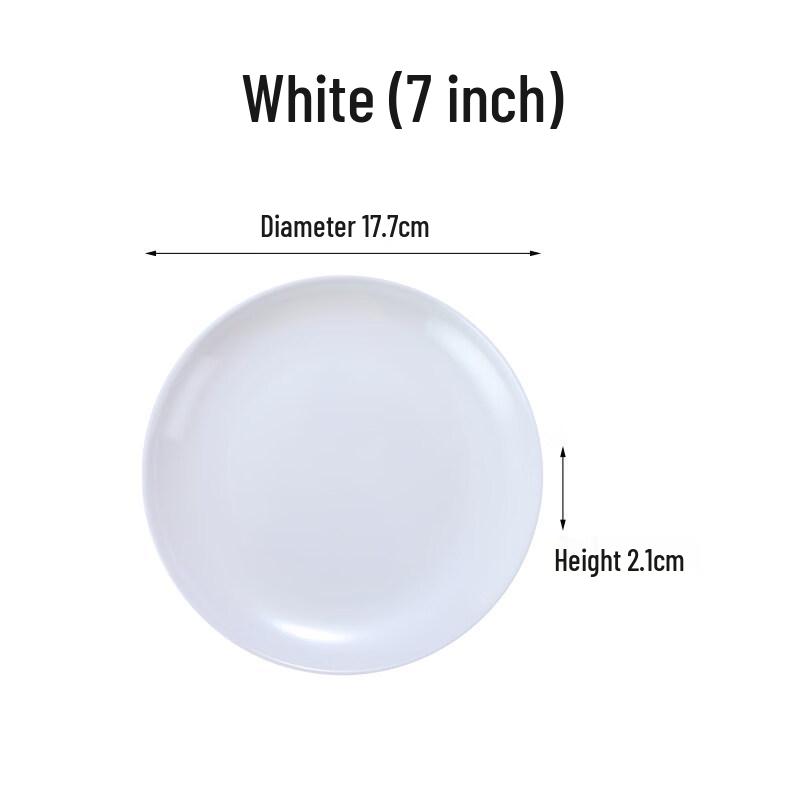 Commercial Thickened Melamine Dinner Plates