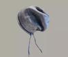 Autumn and Winter Light Board Drawstring Wool Stacking Hat Children Curled Edge Thickened Warm Bag Head Confinement Hat Showing Face Small Pullover