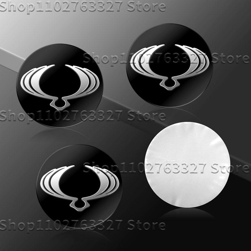 4Pcs 56mm Aluminium Dust Cover Car Aluminum Air Tire Valve Caps For SsangYong Actyon Turismo Ssang Rodius Rexton Korando Musso TC1
