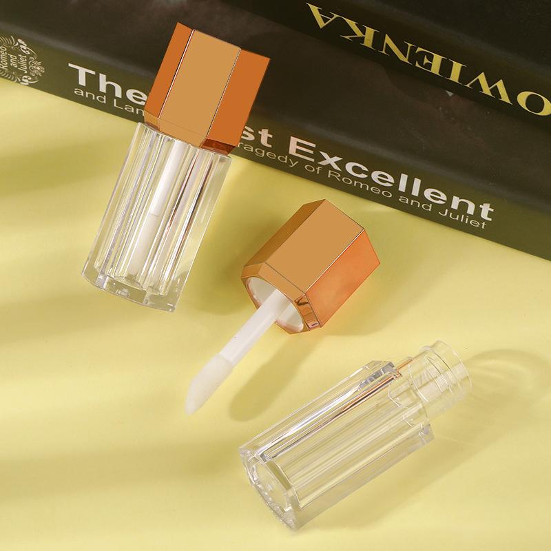 

Тюбик для блеска для губ Насадка-кисть для блеска для губ Пустой тюбик Шестиугольный тюбик для упаковки меда для губ Красный пустой тюбик Прозрачный тюбик для блеска для губ