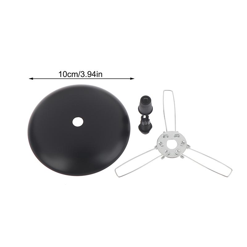 1 Set Flying Saucer Arc Cover Tray Pendant Lamp Ceiling Lamp Accessories Three Forks Fixing Spring + Tension Head