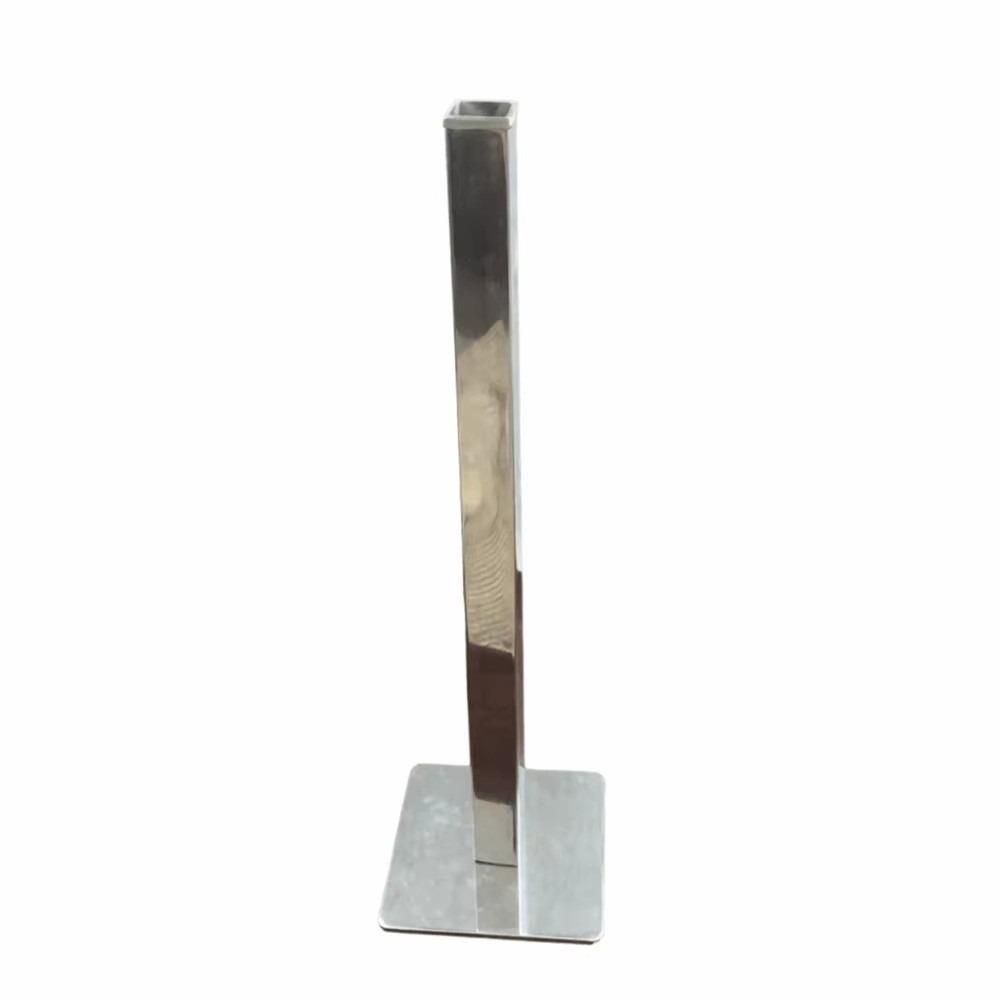 Modern Flower Vase Metallic Flower Holder Stylish Magnetic Table Vase Wedding Table Decor серебряный