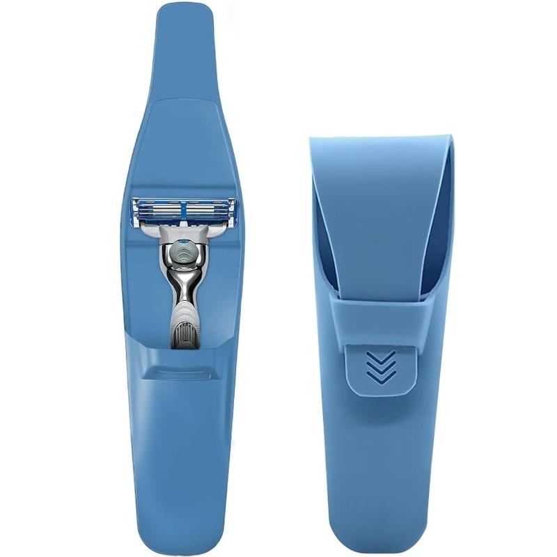 Silicone Razor Case Holder Box Protector Sleeve for Gillette Parker Merkur Razor