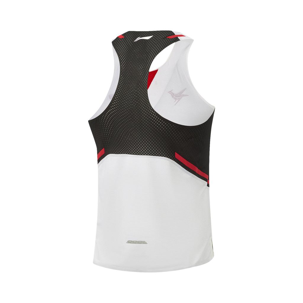Li Ning Running Series Slim Fit Logo Pattern Running Vest Men Vests AAYW199-6