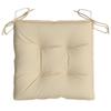 Pallet Cushions 6 pcs Beige 50x50x7 cm Oxford Fabric
