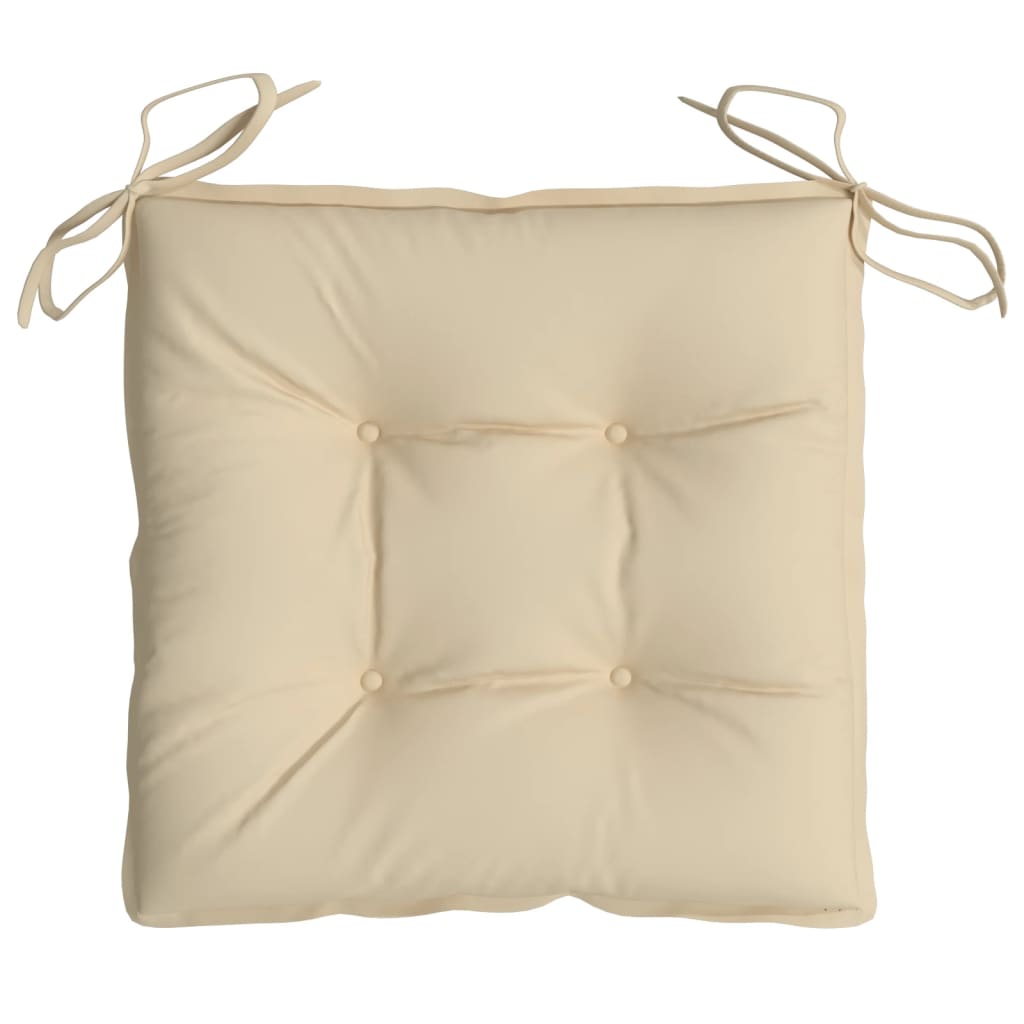 Pallet Cushions 6 pcs Beige 50x50x7 cm Oxford Fabric