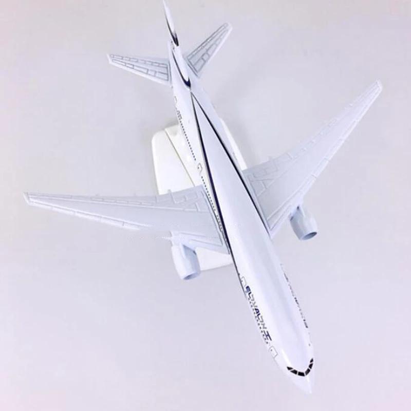 Model Aircraft 16cm for El Al Boeing 777 B777 1/400 Scale Die-Cast Airplane Model kit Gift Collection Or Giving Home Decoration