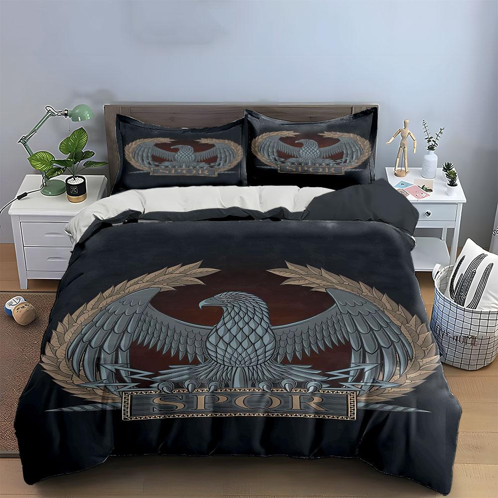 Eagle with Laurel Wreath. Bedding Sets Duvet Cover Sets Duvet Covers Pillowcases(1 * Duvet Cover 2 * Pillowcases Without Duvet Insert)