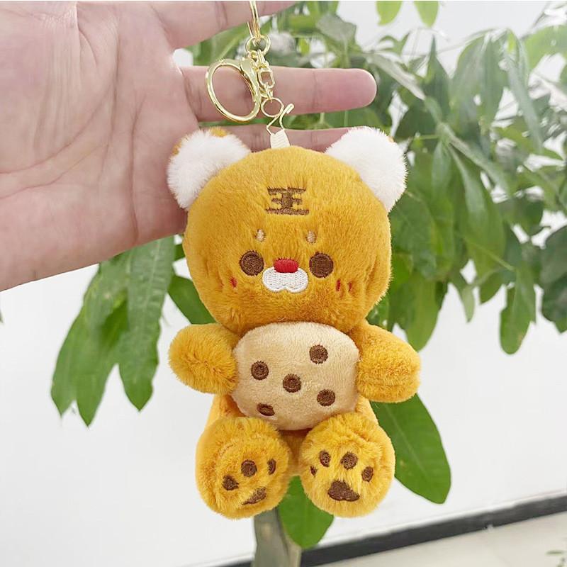 Premium Quality Plush Bear Keychain With Cute Fox Design Perfect For Ages All