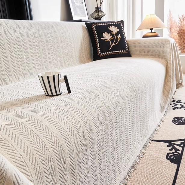Chenier High-End Sofa Cover Cloth Universal In All Seasons, Sofa Towel Full Cover Cover Blanket Dirt-Resistant And Easy To Clean