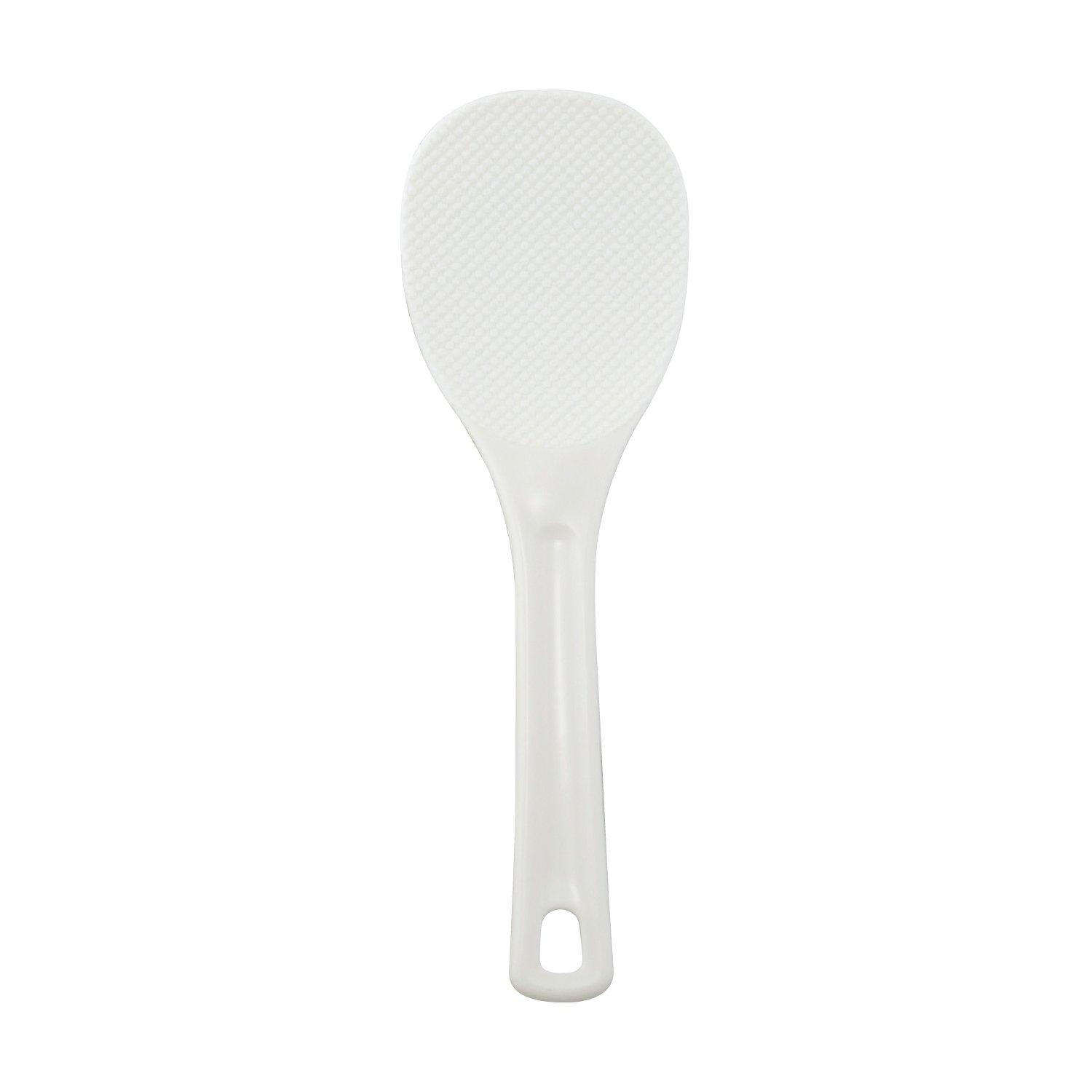 Akebono Sangyo Rice Blister Made in Commercial Double Embossed Surface for Magic Rice Paddle Paddle, White, 21cm, Pack, Japan, Use, Non-Stick Rice,