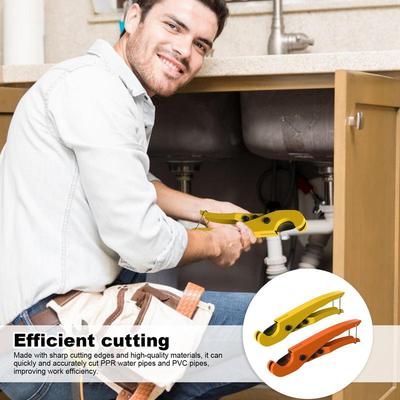 Pipe Cutter Tool PPR Water Pipe Scissors Tube And Hose Cutter Durable Fast Pipe And Tube Cutter For PVC Plumbers Home Repairs