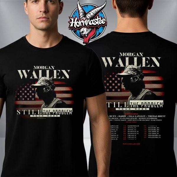 Wallen Still The Problem Tour 2026 Schedule Tour Dates Unisex Shirt Size S-5XL Unisex T-Shirt S
