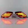 09-15 Lexus RX Rear Bumper Sequential LED Guide Lights for Daytime Running, Brake, and Turn Signal Modification