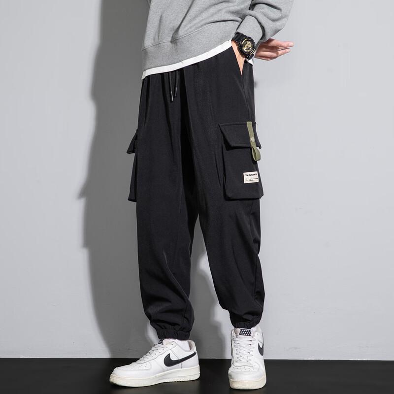 Men's Trendy Relaxed Fit Jogger Cargo Sweatpants