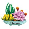 Children's Toys & Home Decor: Succulent & Flower Building Blocks