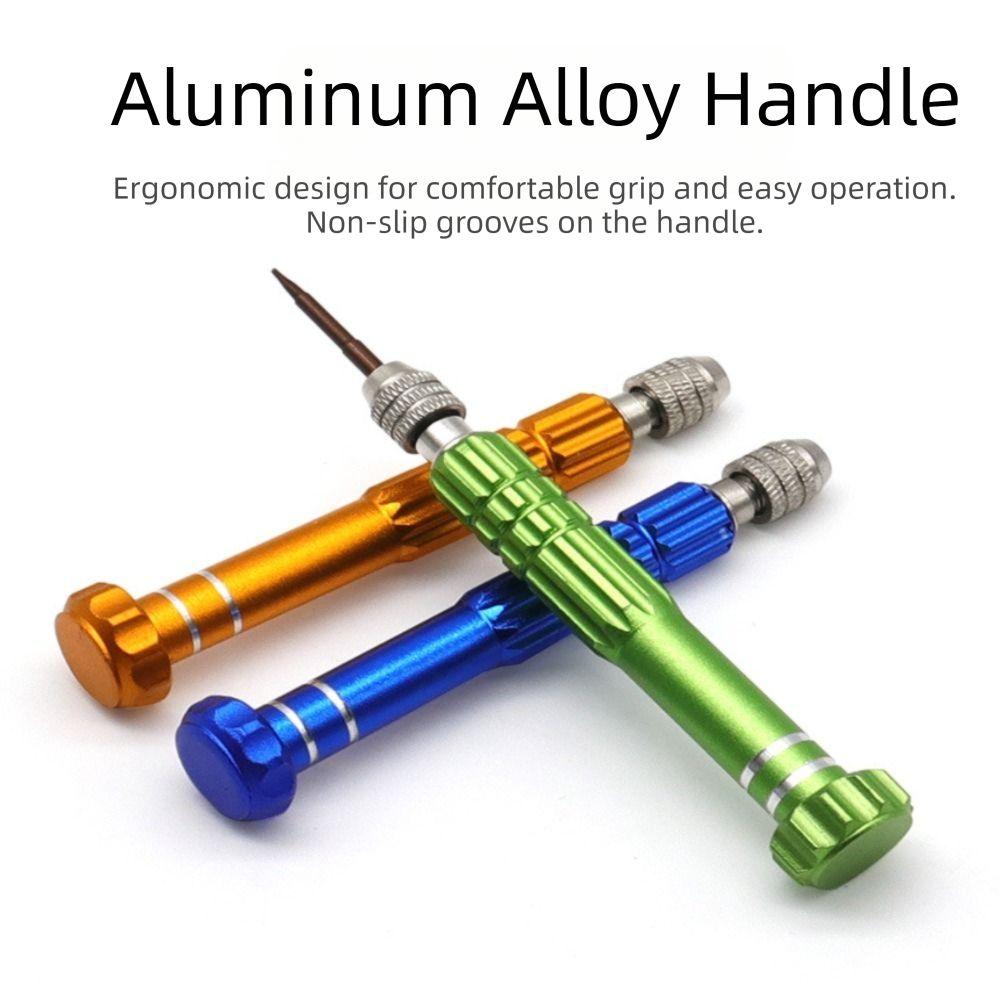 Aluminum Zinc Zinc Alloy Multi-Function Screwdriver Set S2 Bits Phone Repair Tool Precision Disassembly