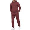 Men's Two-piece Hoodie Sweatshirt And Jogging Pants Tracksuit