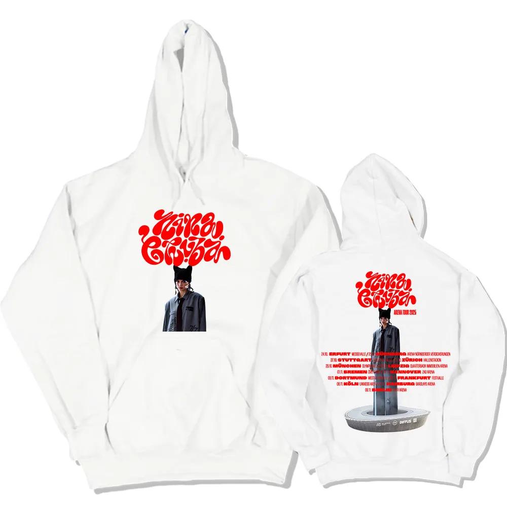 Arena Tour Nina Chuba Felpe Sudaderas Para Mujer Abbigliamento Invernale Donna Uomo Stampa Cantante Felpe Pullover Oversize Casual