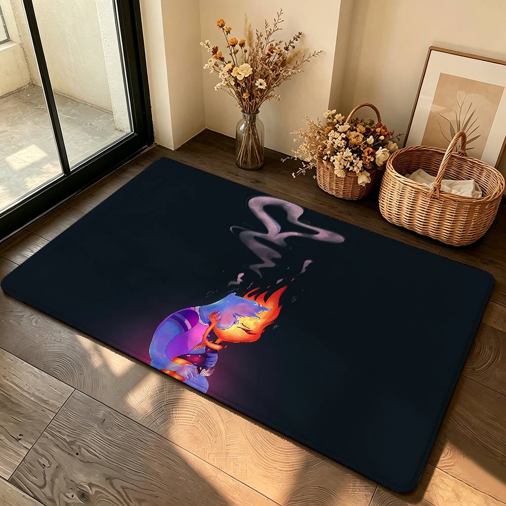 Cute E-elementalS Cute Carpet Bathroom Anti-slip Mat Door Mat Home Decoration Mat Entrance Door Mat Scratch-resistant Door Mat