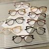 New Optical Eyeglasses Frames For Women Eyewear Fashion Computer Anti Blue Light Oval Ladies Plain Glass Spectacles