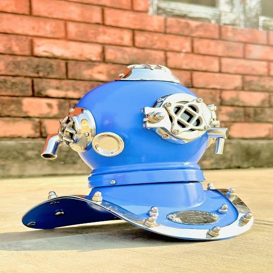 Kleine Taucherhelme von Royal Handicraft, 15,24-cm-Taucherhelme, nautische Tischtaucherhelme sowie Büro- und Heimdekoration