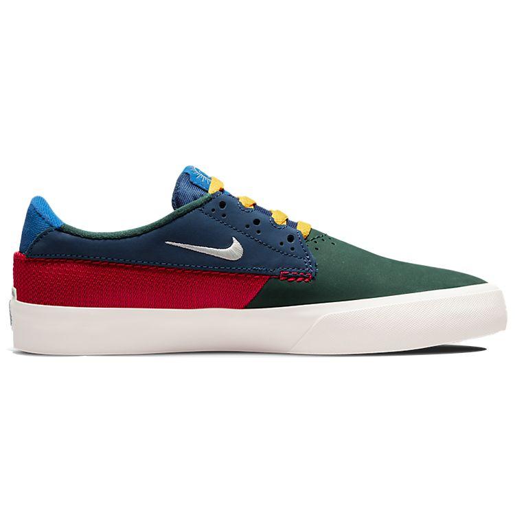 Nike Pantofi unisex Shane SB multicolor, verde nobil, roșu Varsity BV0657-303